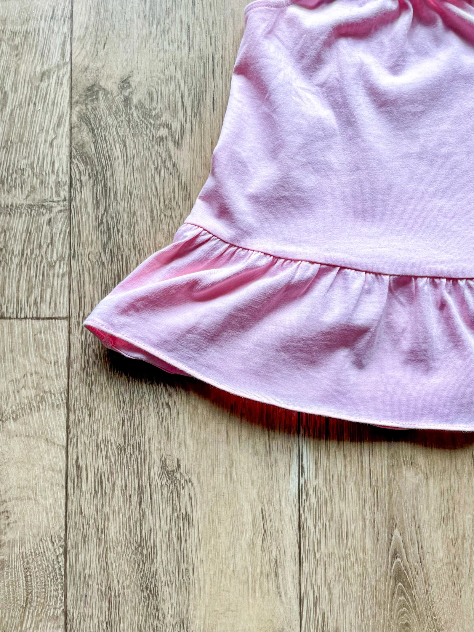 Roze zomerjurk maat 12 maanden – photo 4